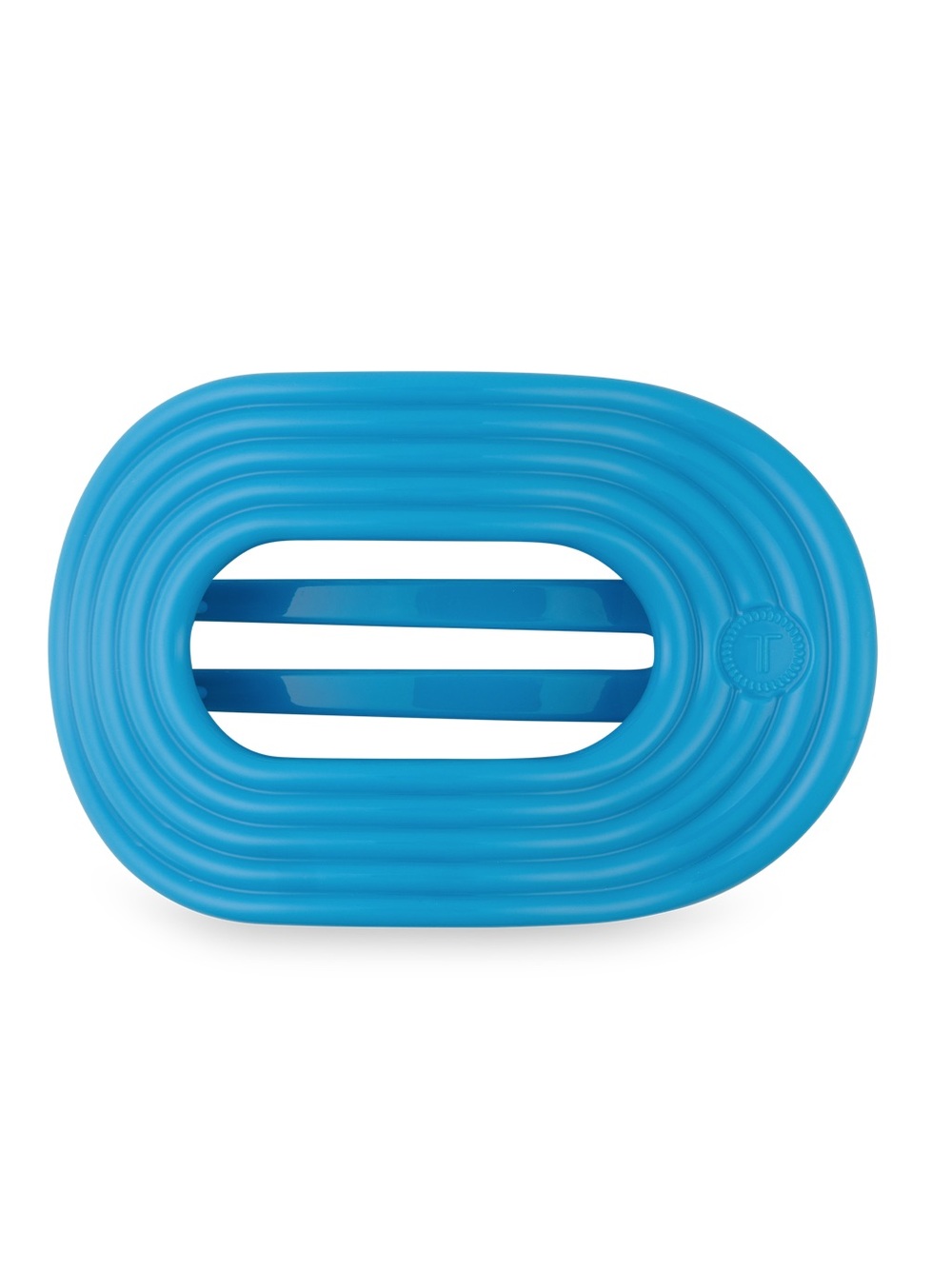 TELETIES - Flat Round Hair Clip | Medium | Miami Vice